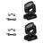 2Pcs 36 x 10W RGBW 4in1 LED Zoom Moving Head 360W Wash Stage Light DMX 15CH
