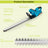 20'' Electric Hedge Trimmer Cordless Power Hedge Trimmer with 2Battery & Charger