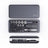 Polycarbonate and Alloy Steel 41-Pieces Mini Ratchet and Screwdriver Set Compact and Portable