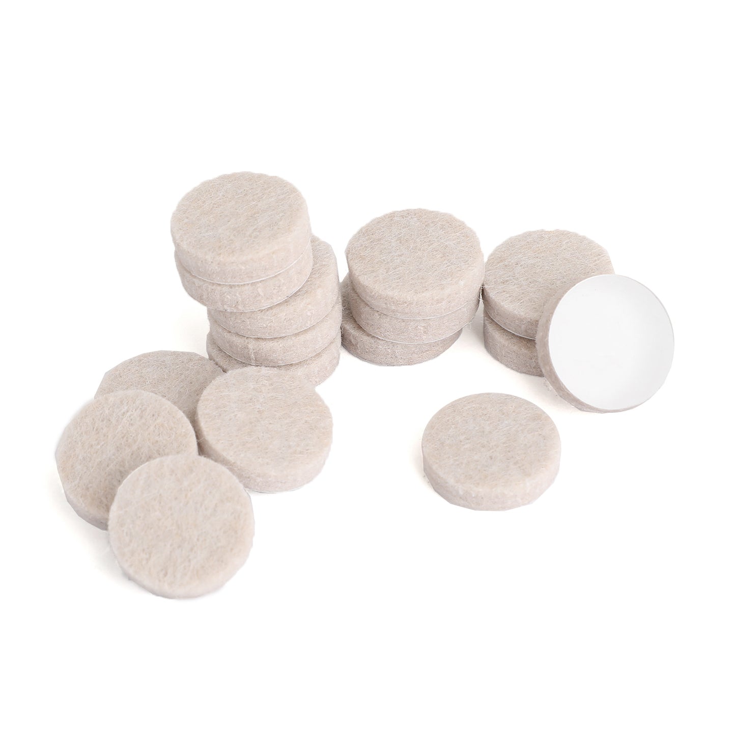 Furniture Table Chair Leg Non-Slip Self-Adhesive Floor Protector EVA Sticky Pads 20mm / 128pads