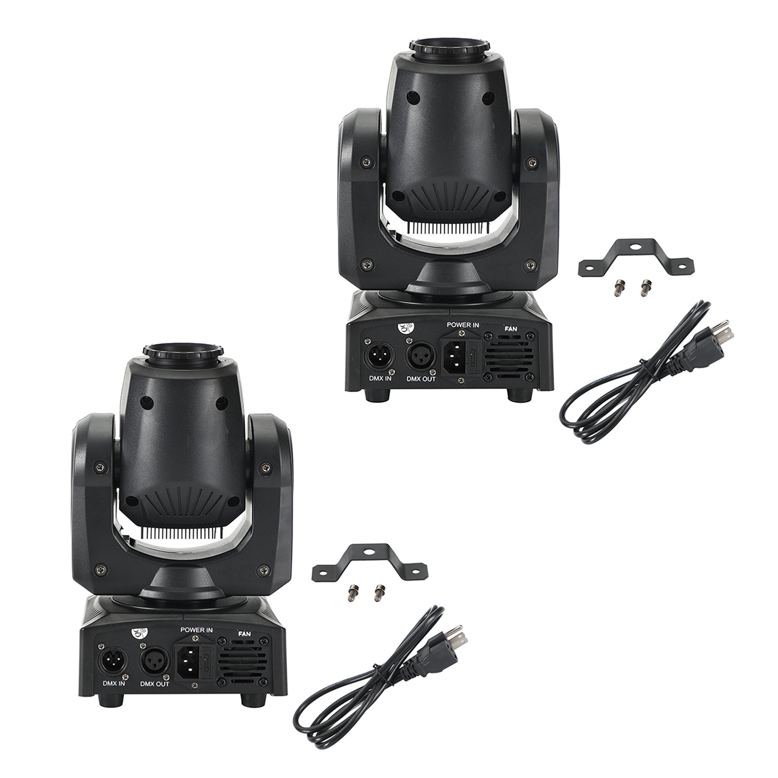 4Pcs Moving Head 8Gobo Stage Lighting RGBW LED DJ DMX Beam Bar Party Light