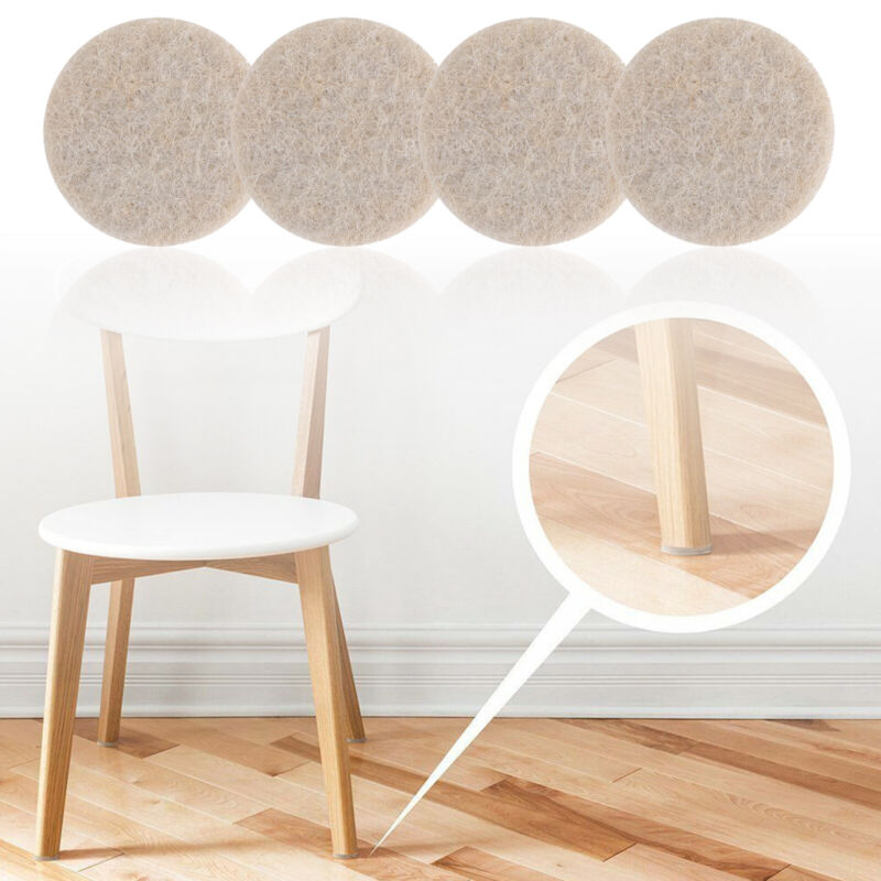 Furniture Felt Pads Square/Round Floor Protector Chair/Table Leg Sticky Back