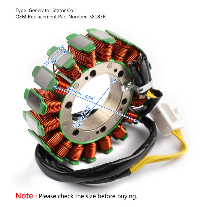 2008-2013 Gilera 800 GP / GP Centenario 58183R Stator Generator