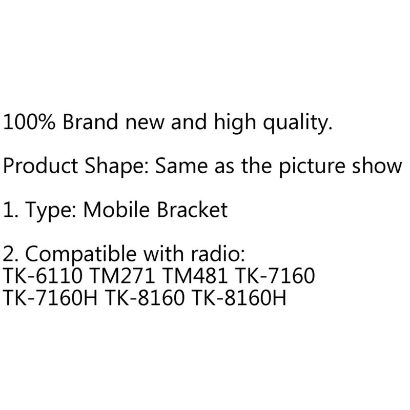 1Pcs Bracket Radio Mobile Mount For Kenwood TM271 TM481 TK7160 TK7160H/8160
