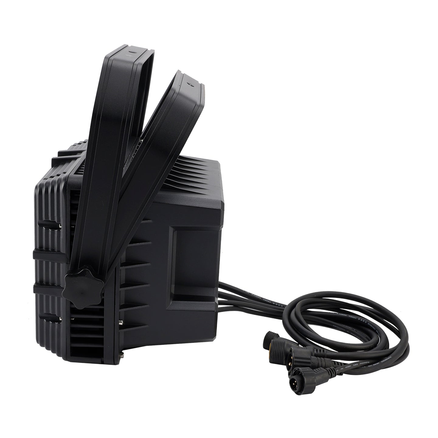 24x RGBWA+UV 6-in-1 LED PAR Can Light, 200W IP65 Waterproof Outdoor Stage Wash, DMX Controlled
