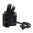 24x RGBWA+UV 6-in-1 LED PAR Can Light, 200W IP65 Waterproof Outdoor Stage Wash, DMX Controlled