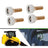 4Pcs Cab Door Roller AT319018 Fits For John Deere Skid Steer 240 250 260 270
