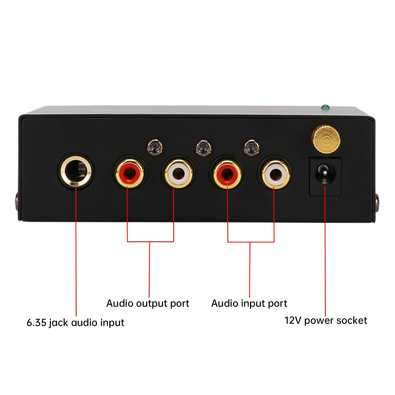 PP400 Ultra-Compact Phono Preamp Preamplifier TRS Interfaces Preamplificador