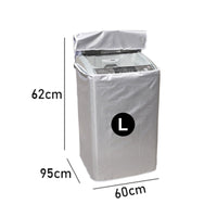 Dustproof Washing Machine Waterproof Protective Cover Front Load Wash Dryer S-XL, L