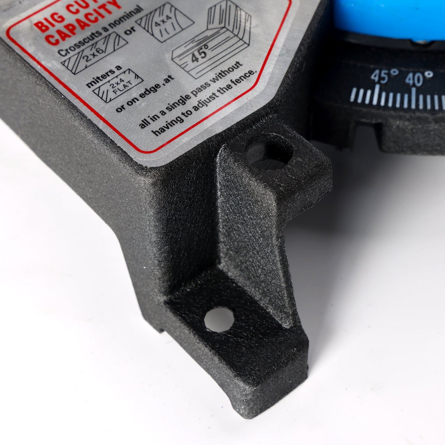High precision10-Inch Single-Bevel Sliding Compound 0-45 Bevel Miter Saw