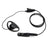 R7-018-D Type Large Earhook Headset For R7 R7A MXP600 ION APXN70 APXN50 APXN30