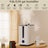 9.8L Large Capacity Humidifier 800ml/h Nano Four-Spray 50H Runtime 34dB Ultra-Quiet Top-Fill Smart Display with Timer & Auto Shut-Off