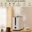 Top-Fill Smart Humidifier - 9.8L Large Capacity, Ultra-Quiet 34dB & Auto Shut-Off