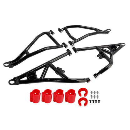 +1.5" High Clearance Front A-Arm Kit for Polaris RZR XP 1000 & Turbo (14+), Upper & Lower, Lifetime Warranty