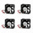 2 Cooling Computer PC DC Pin 50x50x20mm Brushless Fan F10 12V 5020s Wire 0.18A