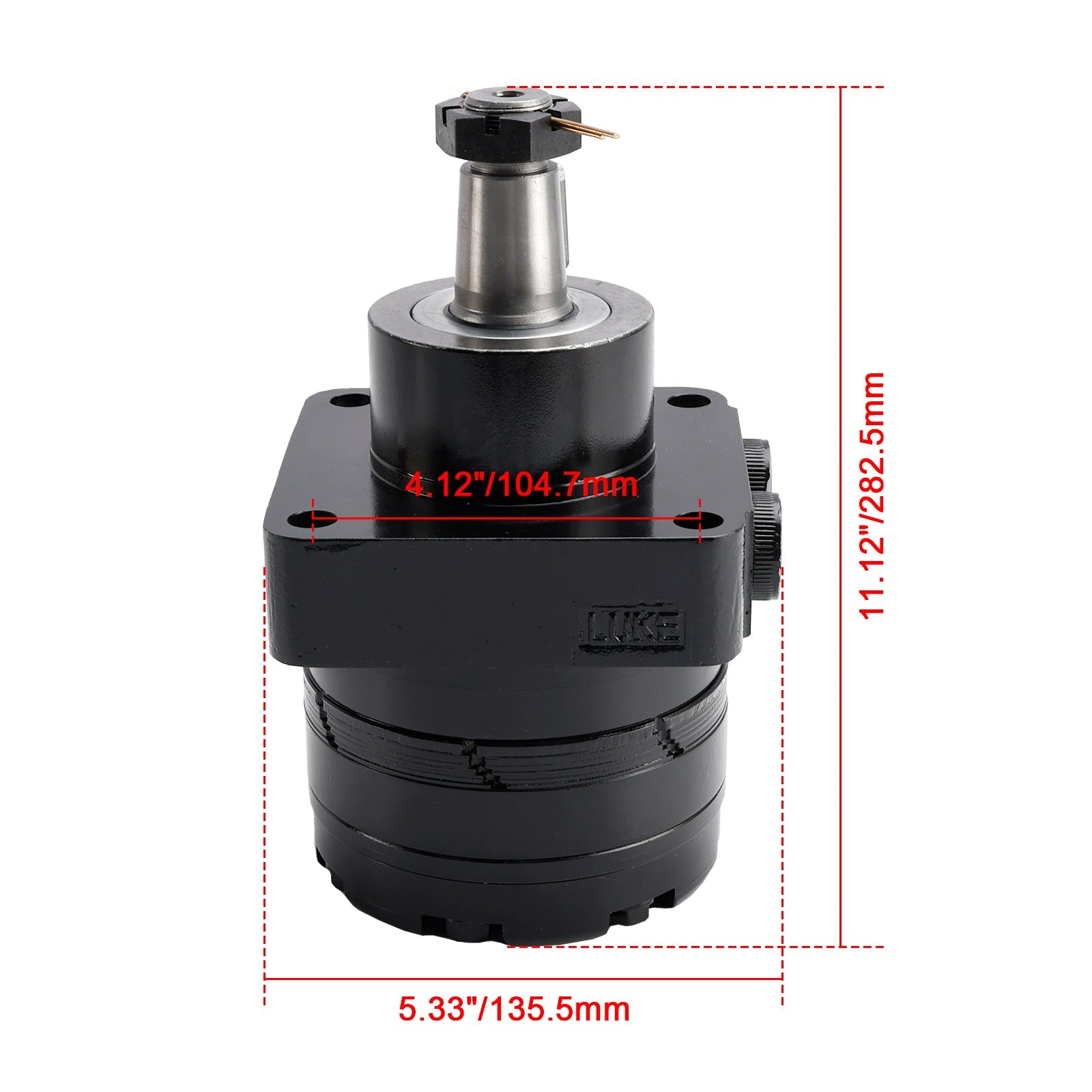 2006 74263, Z557 Z Master, With 72in TURBO FORCE Side Discharge Mower Hydraulic Wheel Motor 103-6988 1-523328 TF0240US081AADD