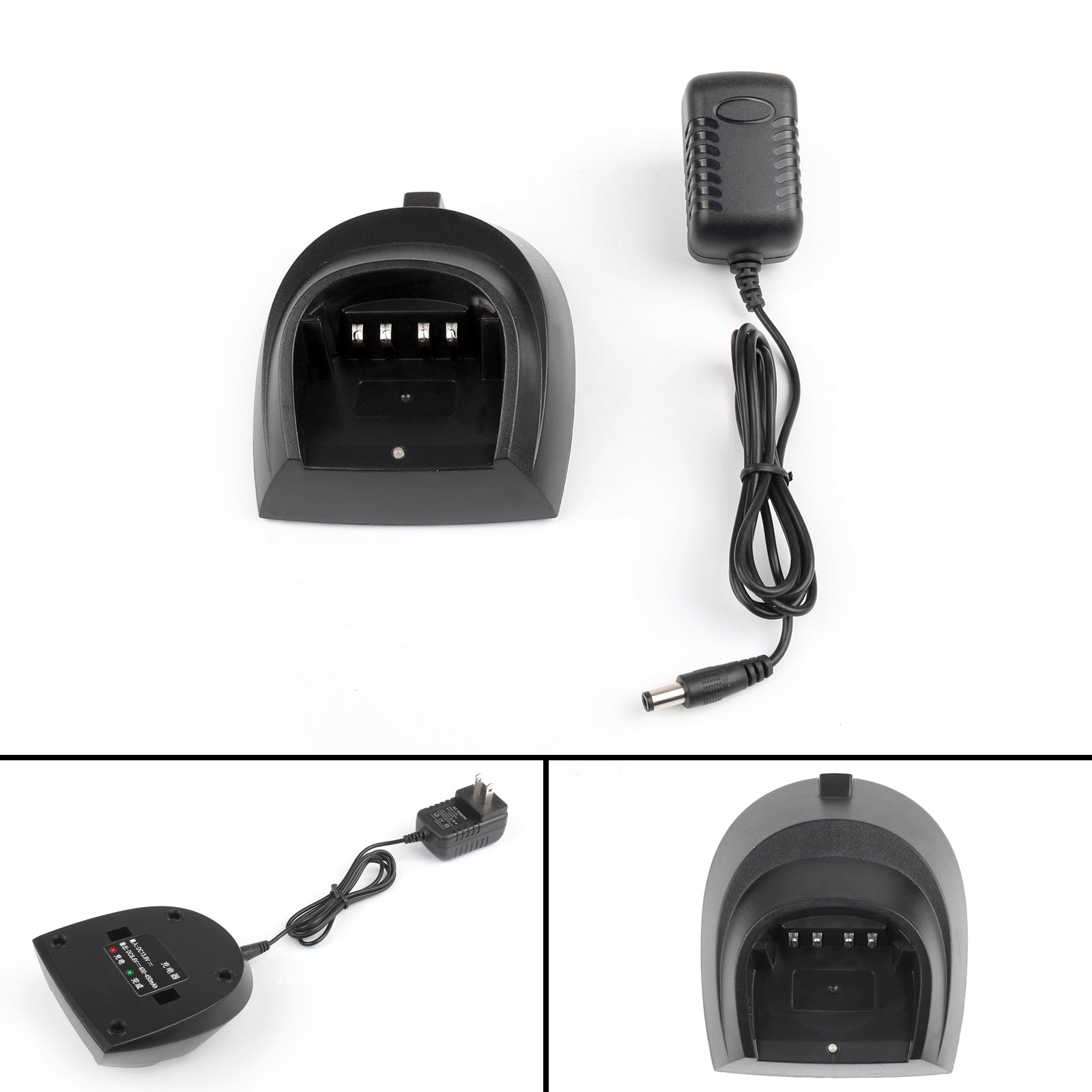 1Set Desktop Battery Charger For TYT TH-UV8000D Two Way Radio Ham Radio USA Plug