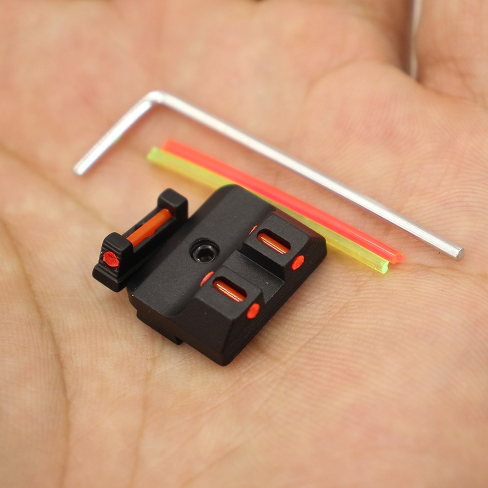 Dual Fiber Optic Positioning Indicator Red/Green Points