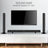 Vtopteng Home Detachable Surround Sound Bar Bluetooth 2 Speaker in 1
