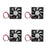 4Pcs DC Brushless Cooling PC Computer Fan 12V 8015s 80x80x15mm 0.16A 2 Pin Wire