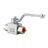2 Way Hydraulic Ball Valve 1/4" NPT Female High Pressure Ball Valve, 1/4 DN06"