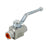 2 Way Hydraulic Ball Valve 1/4" NPT Female High Pressure Ball Valve, 1/4 DN06"