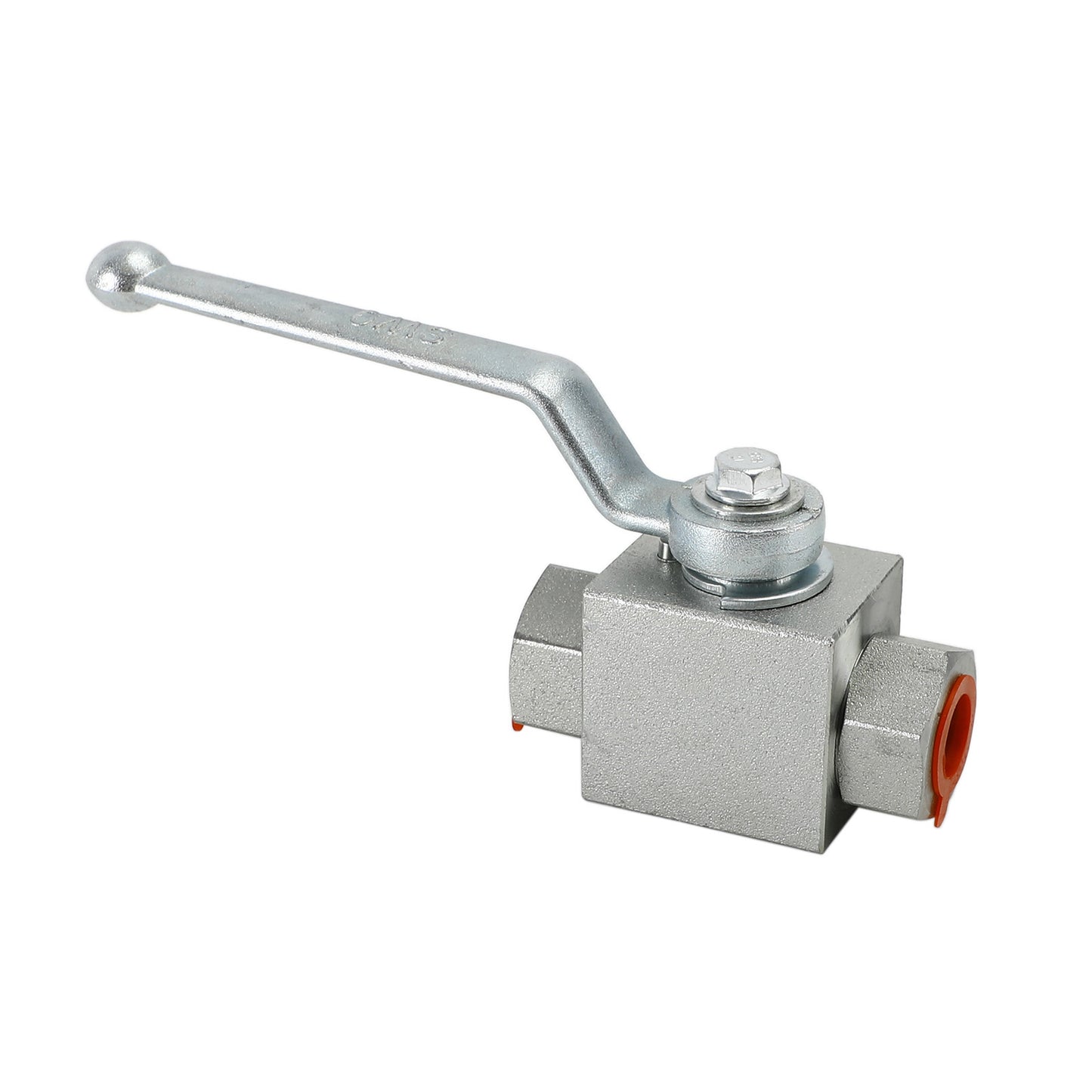 2 Way Hydraulic Ball Valve 1/4" NPT Female High Pressure Ball Valve, 3/8 DN10"