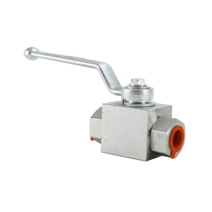 2 Way Hydraulic Ball Valve 1/4" NPT Female High Pressure Ball Valve, 3/8 DN10"