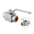 2 Way Hydraulic Ball Valve 1/4" NPT Female High Pressure Ball Valve, 1/2 DN15"