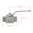 2 Way Hydraulic Ball Valve 1/4" NPT Female High Pressure Ball Valve, 1/2 DN15"