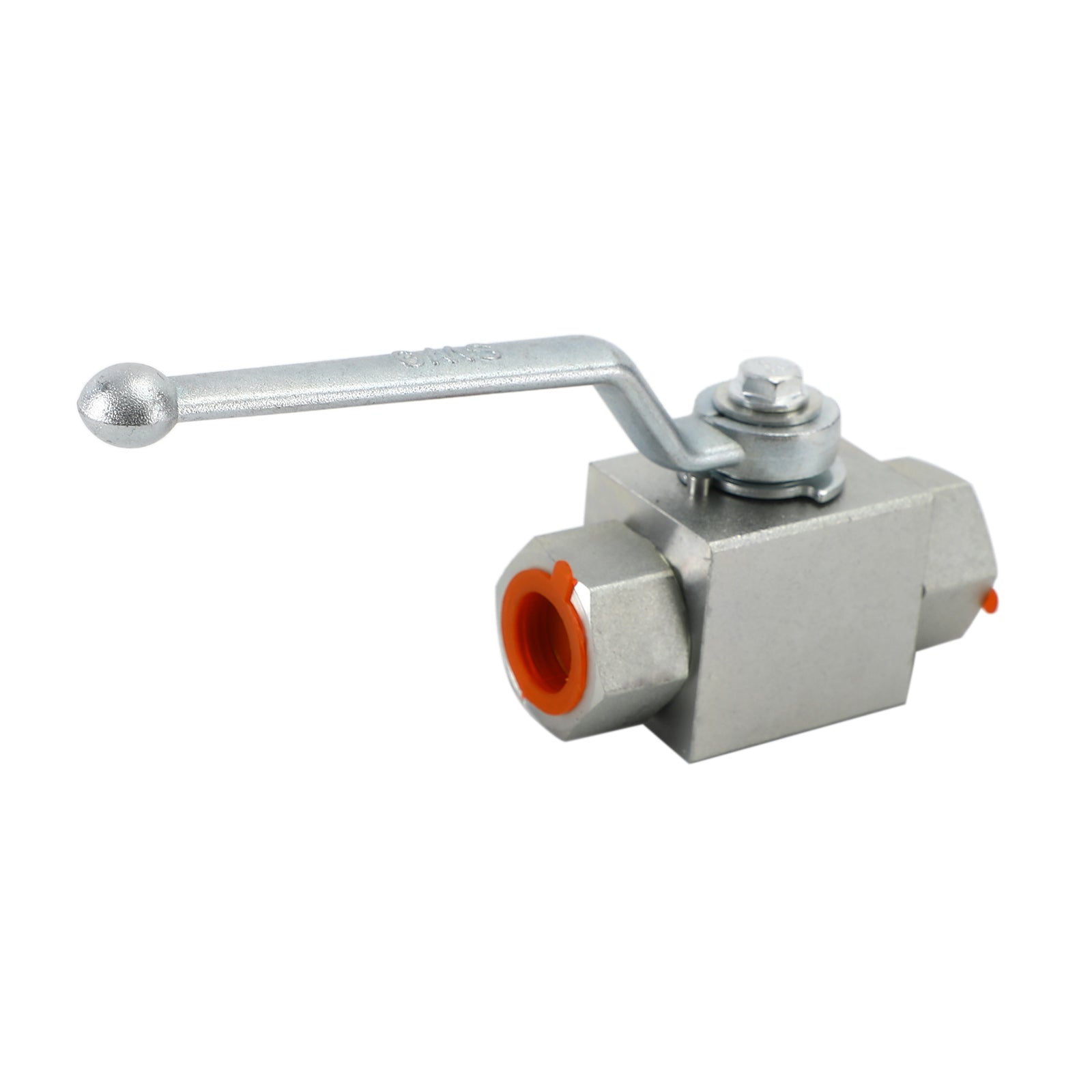 2 Way Hydraulic Ball Valve 1/4" NPT Female High Pressure Ball Valve, 1/2 DN15"