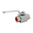 2 Way Hydraulic Ball Valve 1/4" NPT Female High Pressure Ball Valve, 1/2 DN15"
