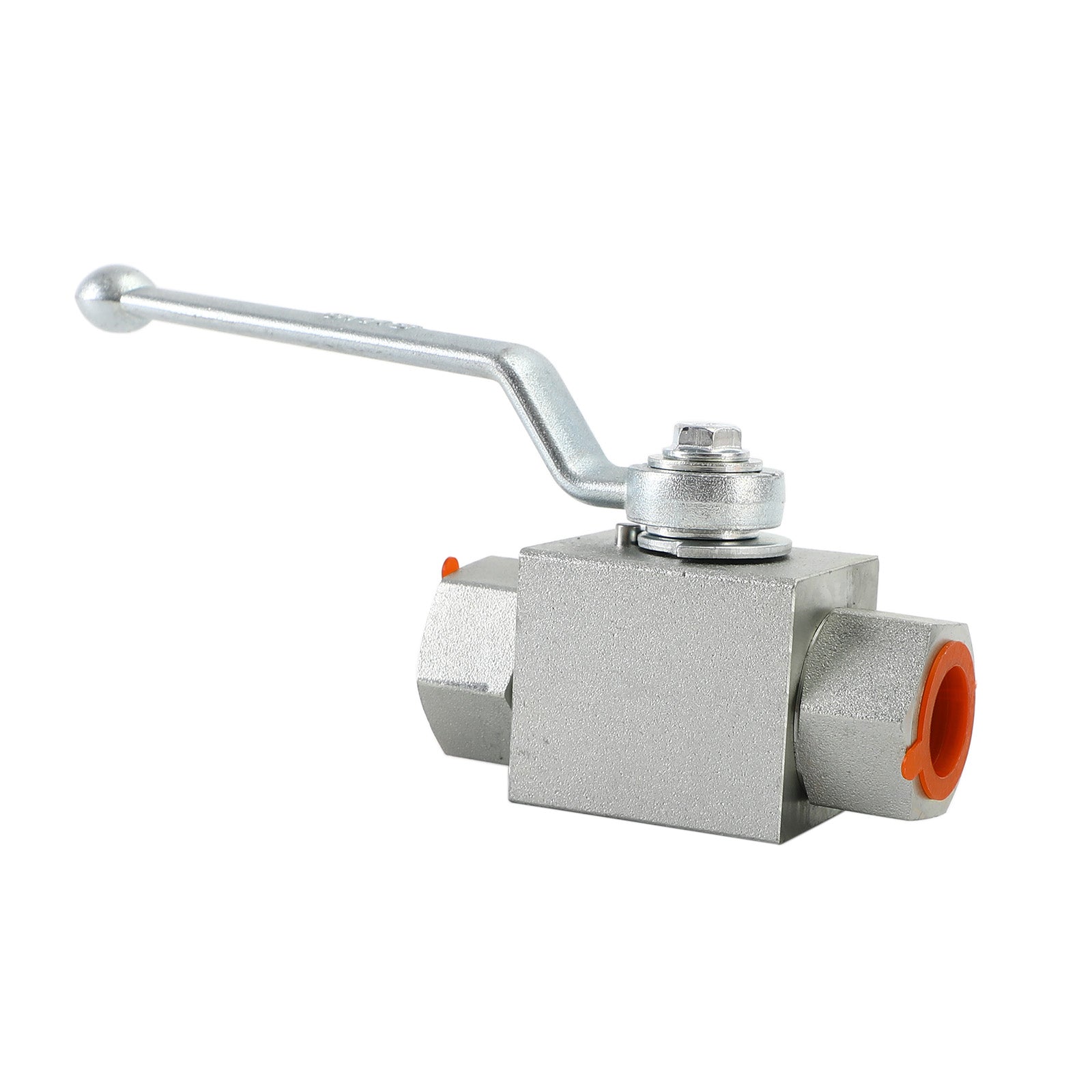 2 Way Hydraulic Ball Valve 1/4" NPT Female High Pressure Ball Valve, 1/2 DN15"