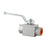 2 Way Hydraulic Ball Valve 1/4" NPT Female High Pressure Ball Valve, 1/2 DN15"