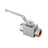 2 Way Hydraulic Ball Valve 1/4" NPT Female High Pressure Ball Valve, 1/2 DN15"