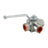 3 Way Hydraulic Ball Valve 1/4" NPT Female High Pressure Ball Valve, 1/2 DN15"