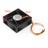 4Pcs DC Brushless Cooling PC Computer Fan 12V 7025B 70x70x25mm 0.2A 3 Pin Wire