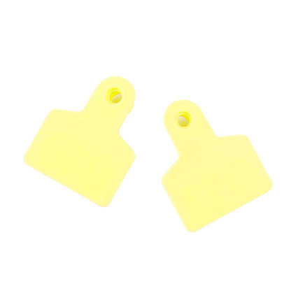001-100 Number Plastic Livestock Ear Tag Animal Tag For Goat Sheep Pig Yellow