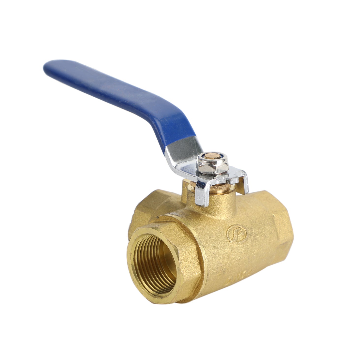 3 Way Ball Valve Three T Port Brass Female Type For Water Oil And Gas, 3/4 DN20"