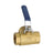 3 Way Ball Valve Three T Port Brass Female Type For Water Oil And Gas, 1 DN25"