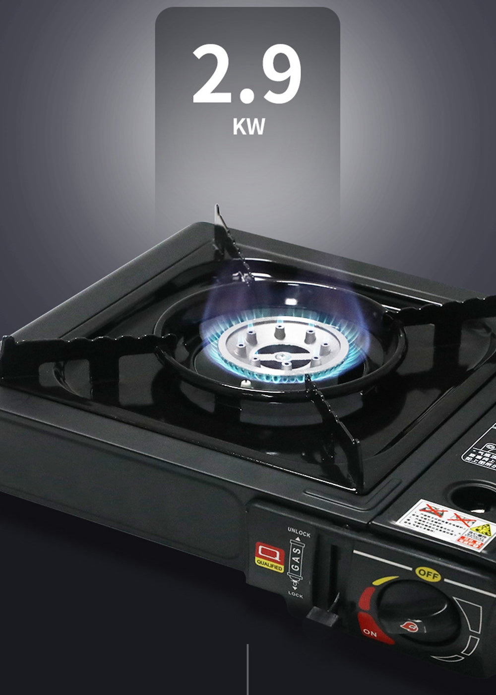 Butane/LPG Dual Purpose Burner Gas Camping Stove Tabletop (Copy)