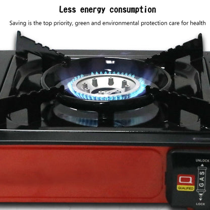 Butane/LPG Dual Purpose Burner Gas Camping Stove Tabletop