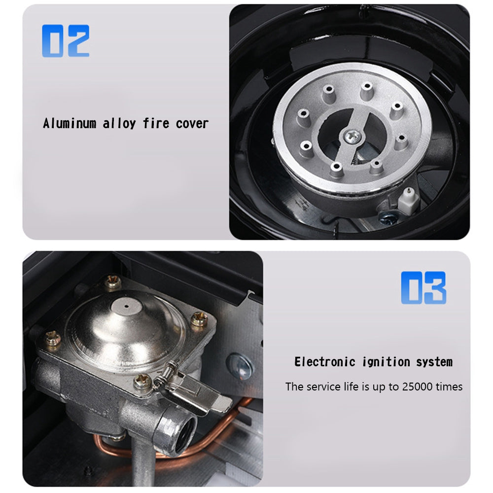 Butane/LPG Dual Purpose Burner Gas Camping Stove Tabletop