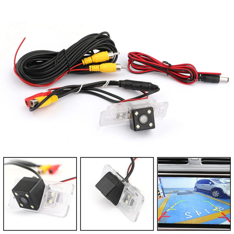 Car Rear View CCD Backup Camera – Waterproof Night Vision Parking Assist Cam for BMW 3 Series, 5 Series, X5 (2008-2012)