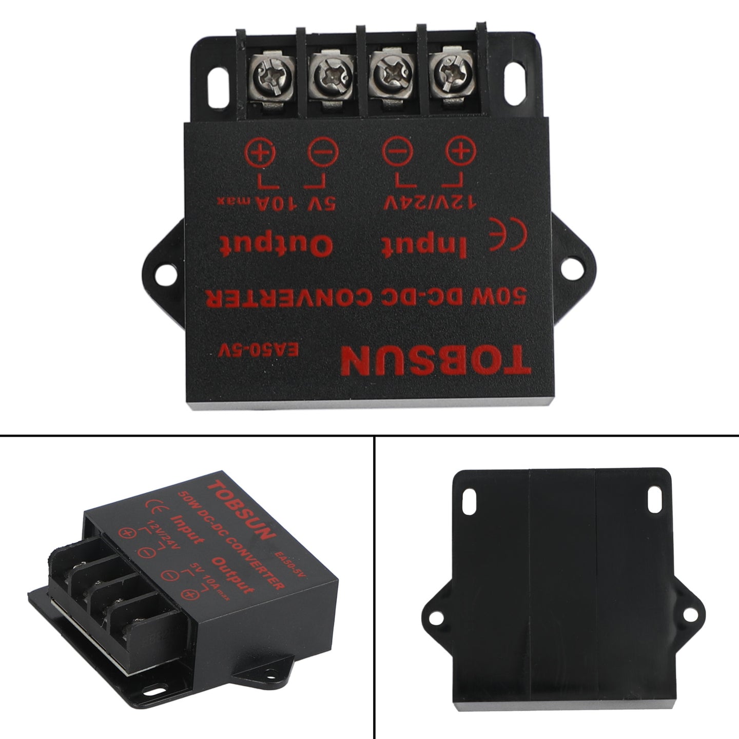 DC Voltage Regulator Buck Converter DC 12/24V To 5V 10A 50W Step Down Reducer