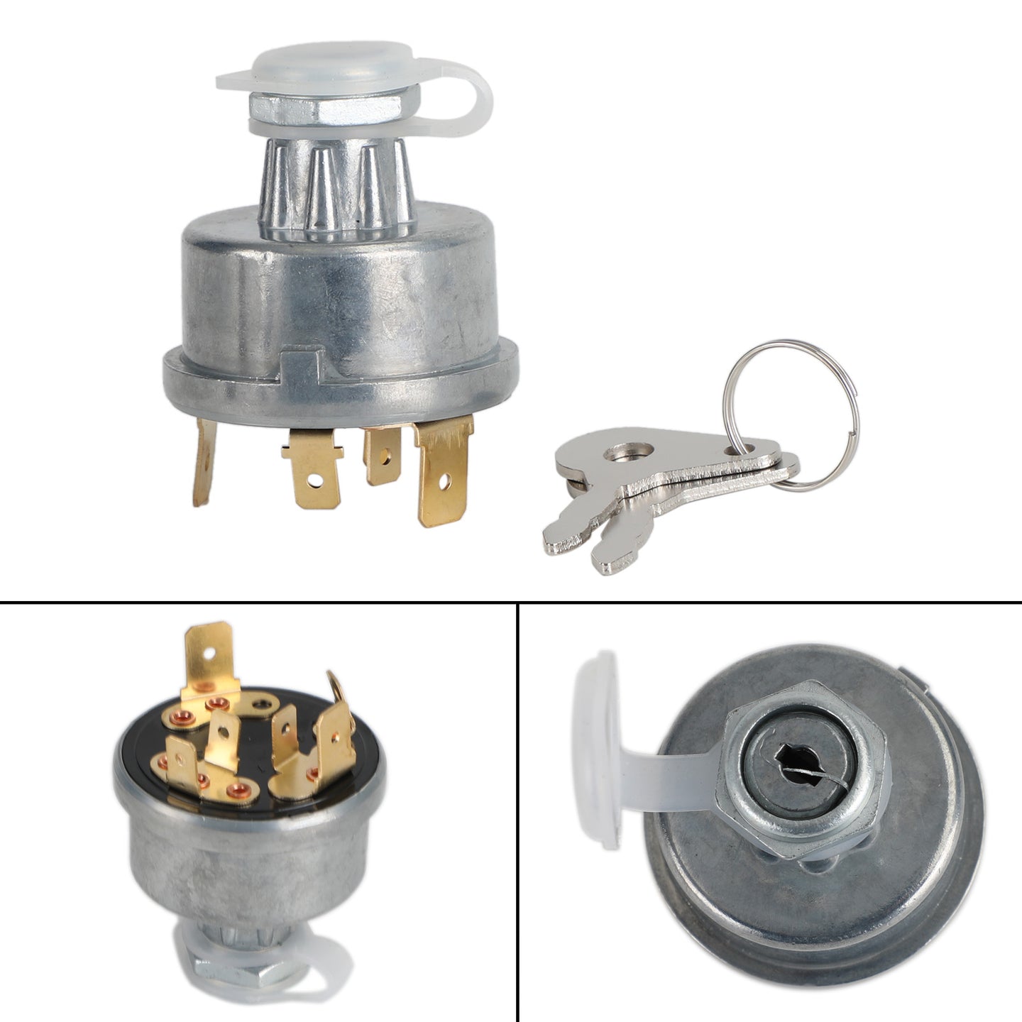 Tractor 4Position Ignition Key Starter Switch Suit Fit For Lucas 35670 128SA