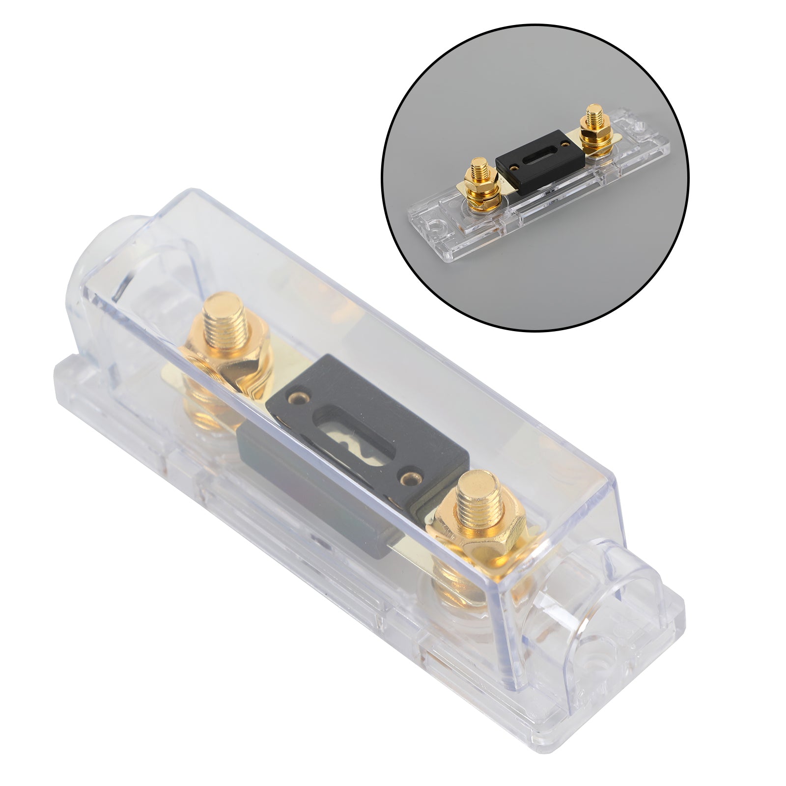 250 Amp ANL Fuse Block Car Audio Fuse Holder High Current Bolt Down Terminal