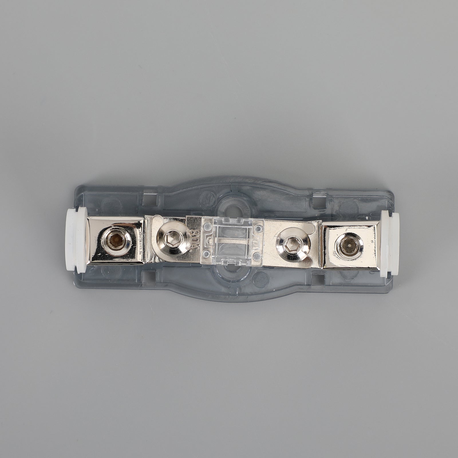 Car Audio 80AMP Inline Mini ANL Fuse Holder Block 4/8 GA IN 4/8 GA OUT with Fuse