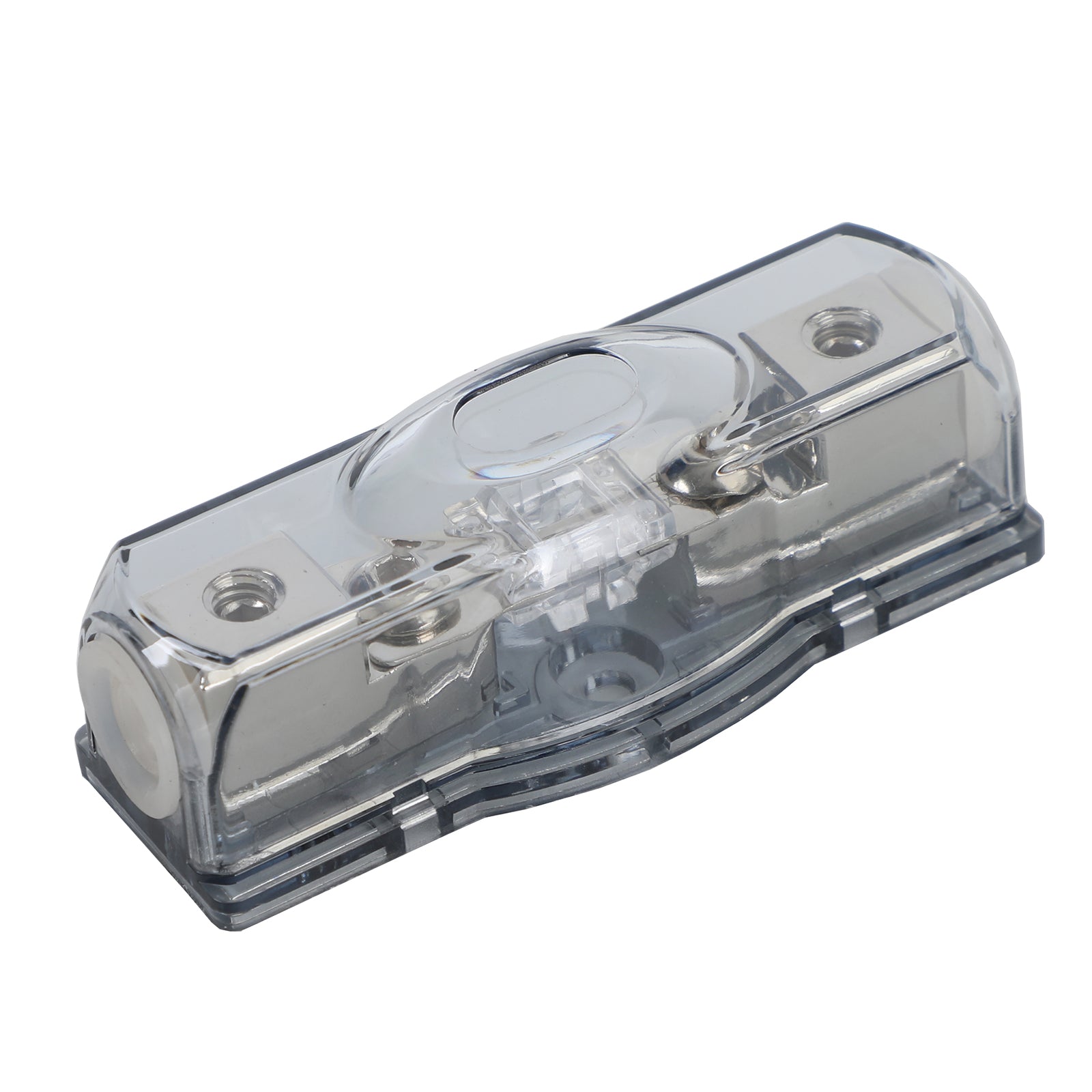 Car Audio 80AMP Inline Mini ANL Fuse Holder Block 4/8 GA IN 4/8 GA OUT with Fuse