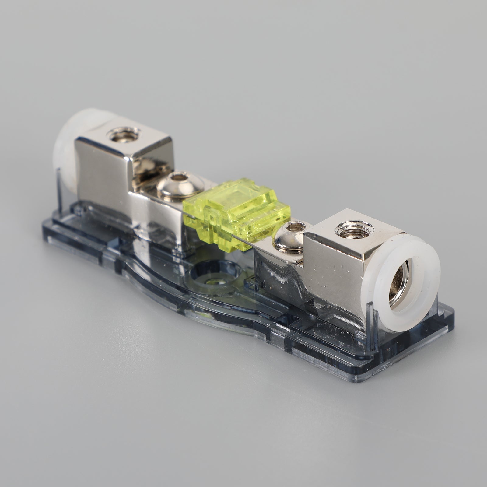 Car Audio 100 A Inline Mini ANL Fuse Holder Block 4/8 GA IN 4/8 GA OUT with Fuse